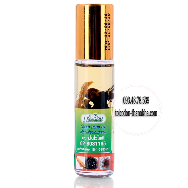 DẦU LĂN TINH DẦU NHÂN SÂM THÁI LAN